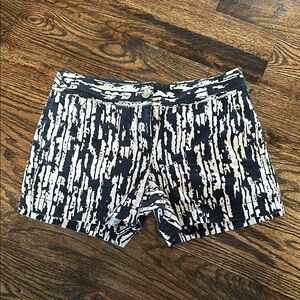Stylish Navy and White Women's Shorts